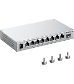 Amazon.co.jp: SODOLA 8ポート2.5Gbpsスイッチングハブ 10G SFP+ポート