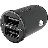 カシムラ(Kashimura) キャップが閉まる超コンパクトなUSBソケットUSB-Aの2ポートタイプ、ハイパワー出力4.8A NDC-047
