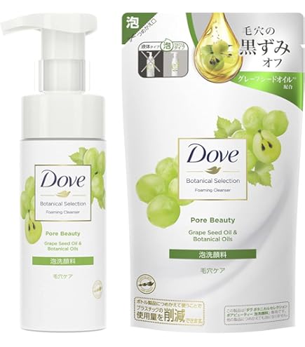 Amazon | Dove ダヴ ボタニカルセレクション ポアビューティー 泡洗顔