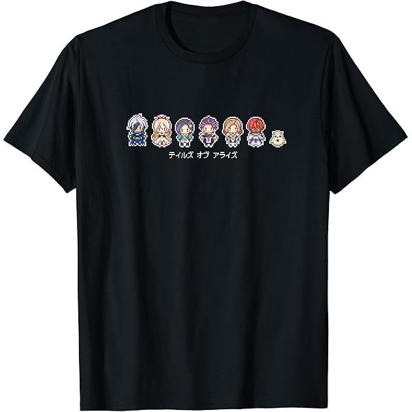 Amazon.co.jp: 『テイルズ オブ』シリーズ ロゴ 001 Tシャツ