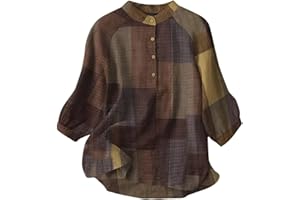 ブラウス レディース トップス 春夏 綿麻 半袖 7分袖 おしゃれ 夏服 tシャツ 大きいサイズ ブラウス レディースファッション 春 服 女性 無地 ゆったり ファッション 上着 カジュアル 通勤 普段着