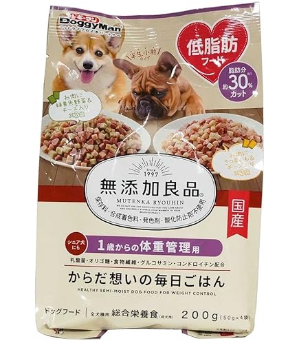 Amazon.co.jp: ドギーマン 無添加良品 からだ想いの毎日ごはん