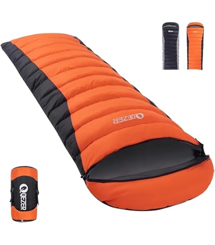 Amazon.co.jp: Fengzel Outdoor寝袋 封筒型 多色 210*80cm 400-2500g