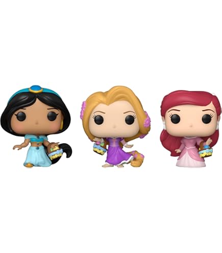 ファンコ POP フィギュア（ジャスミン、アリエル、シンデレラ、マレフィセント） ファンコ POP フィギュア（ジャスミン、アリエル、シンデレラ