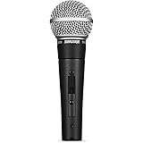 SHURE シュア ダイナミックマイク SM58SE : ON/OFFスイッチ付き マイクスタンド用ネジ有 単一指向性 カーディオイド XLR 有線 ボーカル 歌 ライブ 収録 配信 録音 レコーディング 実況 ゲーム ゲーミング ポッドキャスト D