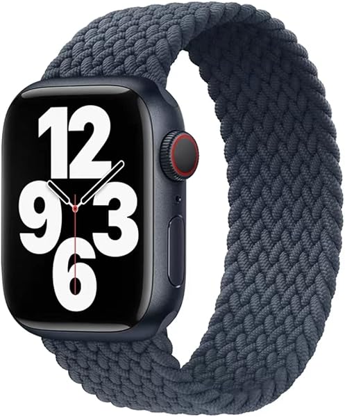 Compatible for apple watch band Braided Solo Loop 38mm/40mm/41mm/42mm 42mm/44mm/45mm/46mm/49mm - 1