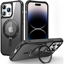 Amazon.co.jp: 360°回転スタンド付き iPhone 14 Pro Max ケース