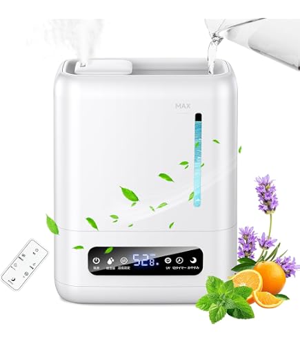 Lofamy 5L超音波加湿器 LED付き 省エネ