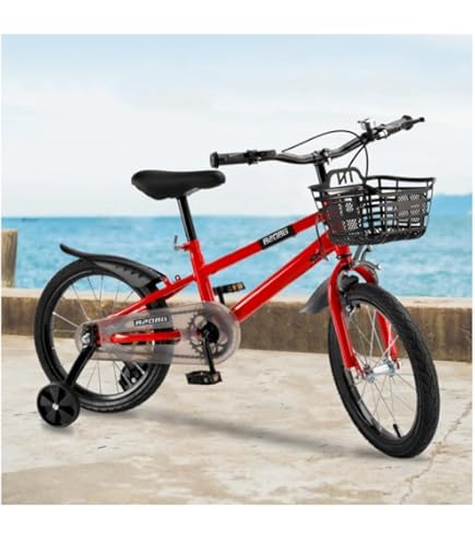 Amazon.co.jp: １６インチ 赤 子供用自転車 BTM 子供用自転車 16インチ18 14インチ 6歳12インチ 5 4 3 2 自転車本体