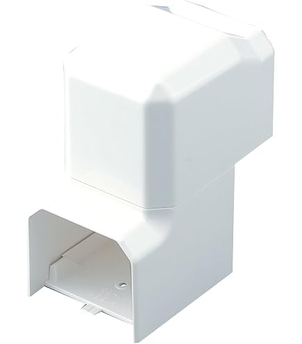 Amazon.co.jp: 因幡電工 配管化粧カバー 立面アウトミニコーナー 立面