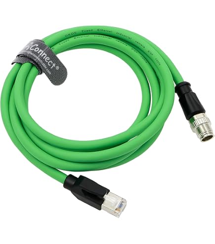 3 M Industrie-Ethernet-Kabel – M12 Auf RJ45, 4-polig, Geschirmt, Wasserdicht & Flexibel