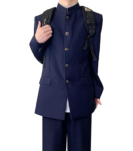 Amazon.co.jp: 木更津ヤンキー 長ラン コスチューム 青ライン メンズ
