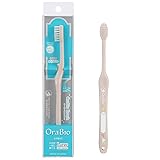 OraBio オーラバイオブラシ ラージ カフェラテ [ ペットのお口に優しい歯ブラシ] 犬用歯ブラシ（全犬種対応）