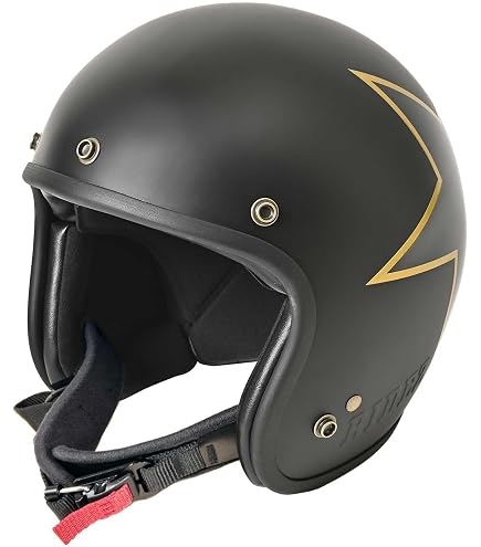Amazon | 【RIDEZ(ライズ)】 JB ジェットヘルメット バイク ブラック