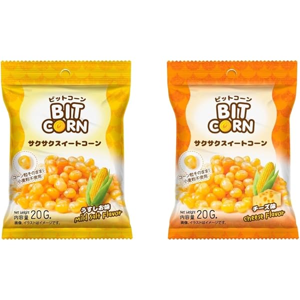 コーン粒さま専用ページ Amazon.co.jp: 『ビットコーン』サクサクスイートコーン チーズ