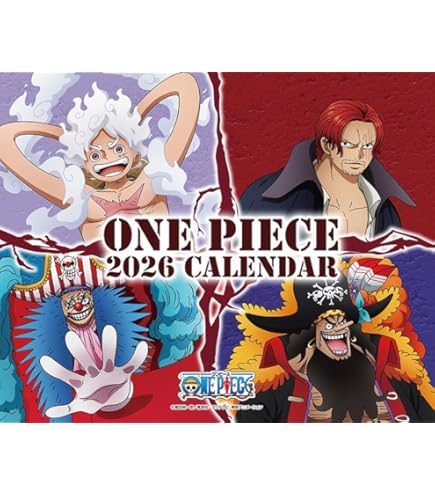 Amazon.co.jp: 東映アニメーション 2025 ONE PIECE 卓上カレンダー CL