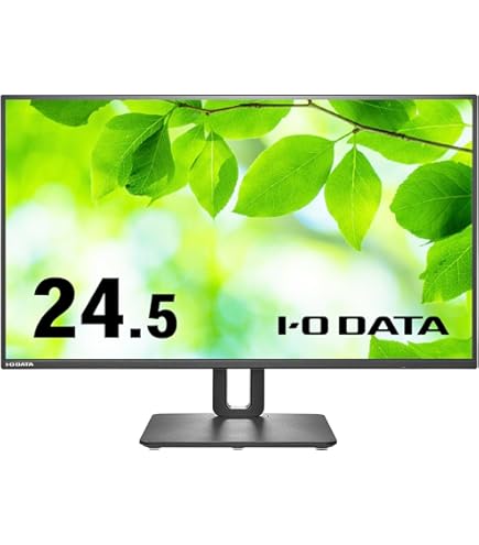 【新品未使用】I・O DATE LCD-C251SH 24.5インチ ブラック LCD-C251SHシリーズ | 100Hz対応＆USB Type-C®搭載24.5型液晶