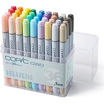 Amazon | Too コピック チャオ スタート 36色セット 日本製 多色