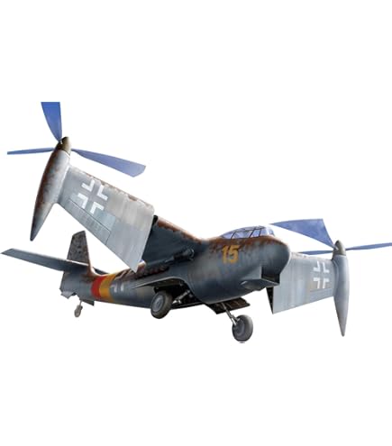 Amazon | アミュージングホビー 1/48 ドイツ軍 垂直離着陸迎撃機