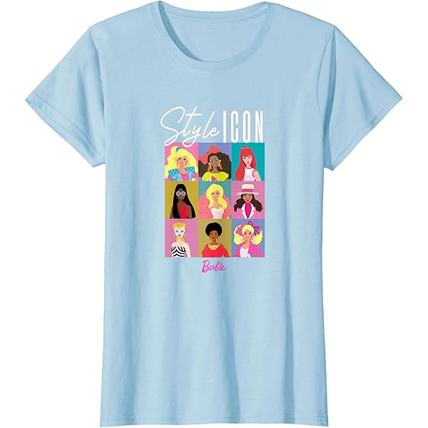 バービーBarbie未使用TシャツLチュニック バービー) Barbie オフィシャル商品 レディース Classic ロゴ Tシャツ