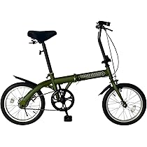 Amazon | AIJYU CYCLE 折りたたみ自転車 16インチ ミニベロ 小径車