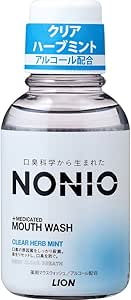 NONIOマウスウォッシュ クリアハーブミント 80mL ライオン