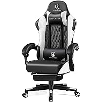 Amazon.co.jp: GTPLAYER ゲーミングチェア 白 デスク pcチェア 椅子