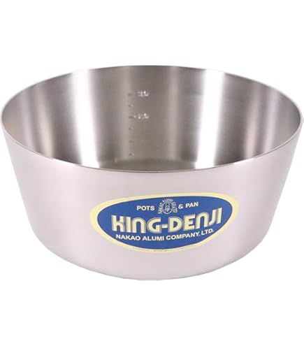 KING DENJI ステンレス寸胴鍋 27cm 中尾アルミ　業務用 中尾アルミ製作所 ニューキングデンジ 半寸胴鍋 27cm(10.0L) 05-0007
