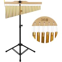 Amazon.co.jp: aleawol ツリーチャイム 36音 ウィンドチャイム 楽器