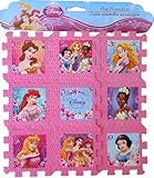 Disney Princess Numbered Play Foam Puzzle Mat ~ Pink ~ 9" X 9" by Disney [並行輸入品]
