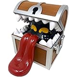 コインを入れると目が光る ドラゴンクエスト AM 光る 貯金箱 ミミック＆ひとくいばこ 約16cm 公式 グッズ (ひとくいばこ)