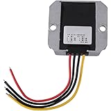 Estink DC コンバーター 24v 12v、12V/24Vから5V 5A DC-DCコンバーター、自動車用電圧降圧モジュール電源レギュレーター, 変圧器 トランス 防水電源