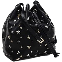 美品 ジミーチュウ スター スタッズ レザー 巾着 ショルダーバッグ Amazon | [ジミーチュウ] スタースタッズ 巾着 ドローストリング