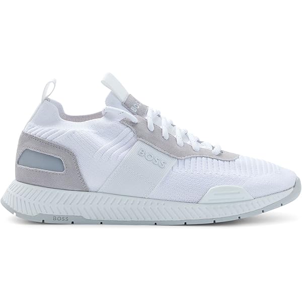 Amazon | [BOSS] [ボス] シグネチャーストライプ フェイクレザー