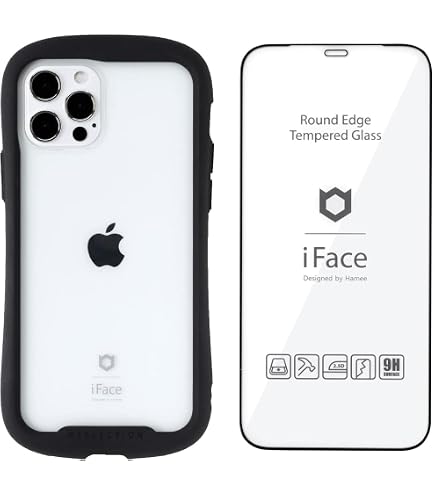 Amazon.co.jp: iFace Reflection iPhone 12 Pro 用 ケース 強化ガラス