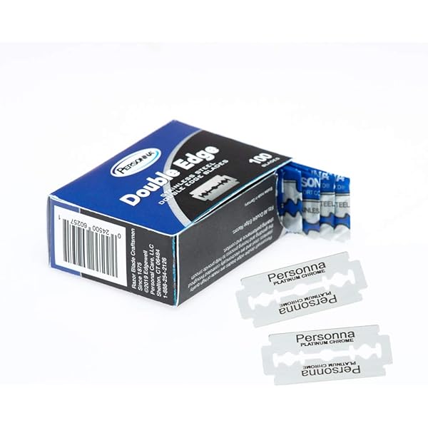 Personna Double Edge Razor Blades, 100 