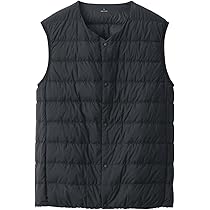 ダウンベスト 無印良品 軽量ダウン ノーカラーロングベスト レディース 2024 セール】婦人 軽量ダウンノーカラーロングベスト（帯電防止裏地