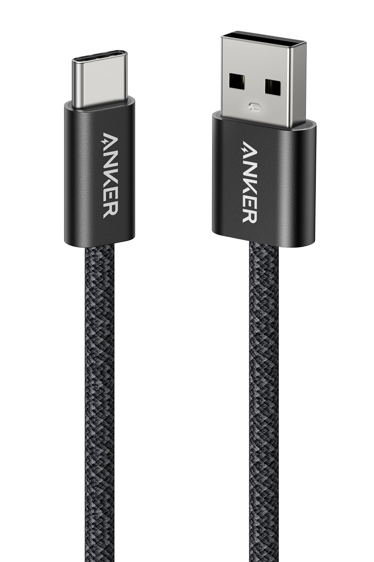 Anker Zolo USB-C & USB-A ケーブル 1.0m ブラック | USB-IF認証 高耐久ナイロン素材採用 iPhone 18 / 17 / 16 / Galaxy Google Pixel 各種対応