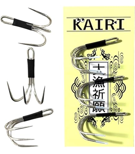 Amazon | タコエギ用 3本針 タコ釣り用 10個 セット 3.5号 4.0号