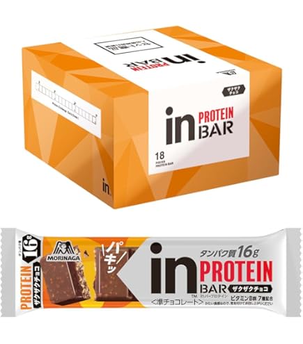 Amazon.co.jp: inバー プロテイン GOLD オレンジ&2種のナッツ (12本入