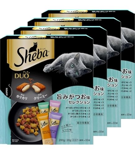 Amazon | 【旧品価格】シーバ (Sheba) キャットフード デュオ 贅沢