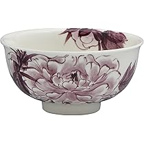 Amazon｜京焼 清水焼 陶あん窯 飯碗 小 染花牡丹 KTA548-02