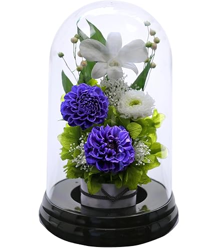 Amazon｜アートフォーシーズン△仏花 （茶系） ミニ輪菊glass ピンク