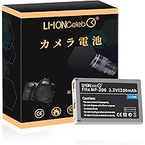 【超美品】MINOLTA DIMAGE Xt コンパクト デジカメ 新品バッテリ Amazon | Li-ion Celeb Minolta対応 NP-200 DiMAGE X Xg Xi Xt
