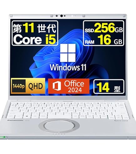 Amazon.co.jp: 【整備済み品】Panasonic Let's note CF-FV1 第11世代