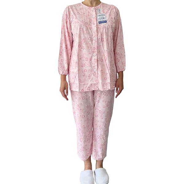 マリークワント　パジャマ　ルームウェア　ピンク Amazon | [MARY QUANT] エッセンシャルズ リラクシングニット