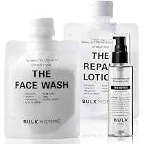 Amazon.co.jp: バルクオム 洗顔 メンズ 100g & 薬用 化粧水 100mL