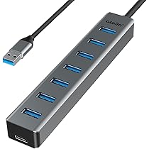 Amazon | SAN ZANG MASTER 7ポートUSB3.0 ハブ 50CM 5Gbps高速