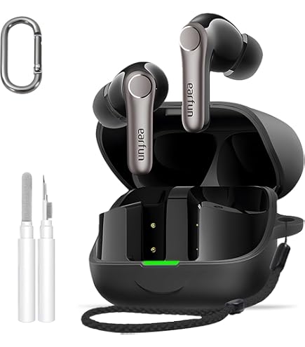 Amazon | DONDUOO ケース EarFun Air Pro 4用のケース シリコーン製