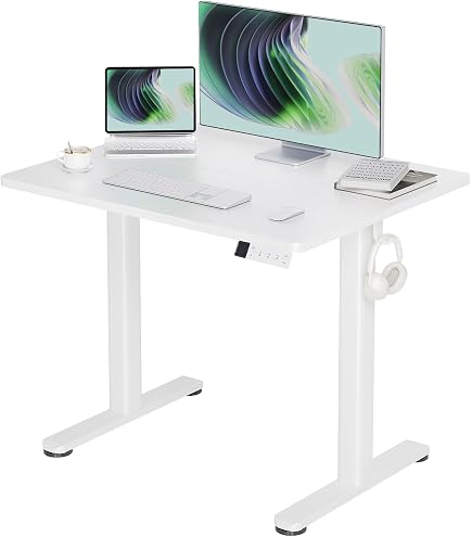 Amazon | Cubicubi 昇降デスク 電動 昇降式テーブル スタンディング